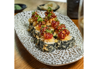 Uramaki Tempura Spicy Roll