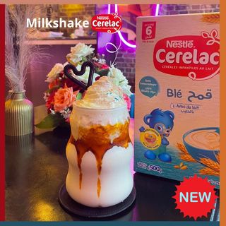 Milkshake Cérélac à la Vanille - Exclusivité à Rabat !