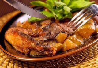 56C. Anatara con patate alla piastra