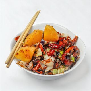 Lignje u slatko kiselom tomato sosu