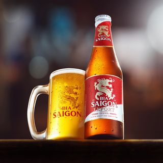 Cerveza vietnamita (Saigon) botellin (330 ml.)