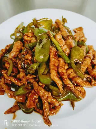 43, Temera Con Pimientos Verdes