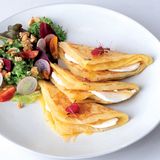 Msemen fromage frais avec miel