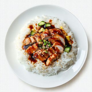 Chicken oyakodon