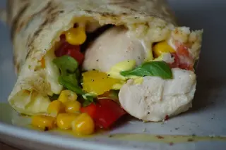 Domaća tortilla piletina
