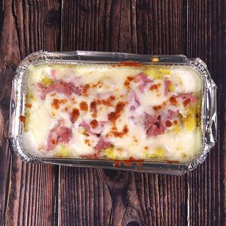 Запечени картофи с бекон (400г)