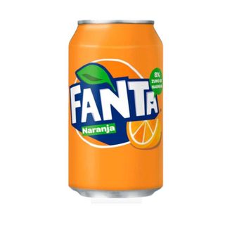 Fanta Naranja lata 330ml.