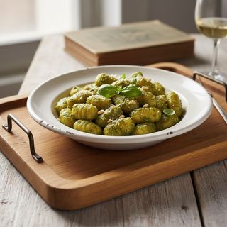 Gnocchi con Pesto