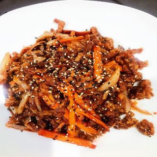 57.  Ternera al estilo Hon Kong