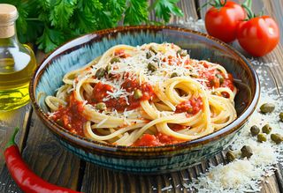 Лингуини Арабиата