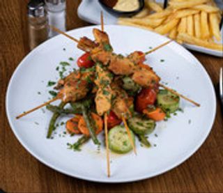Plat Brochettes Dinde