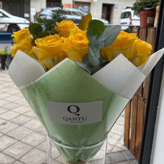 Docena De Rosas Amarillas