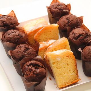 Mini muffins de chocolate y Plumcake de Yogur & Limón (14 unidades)