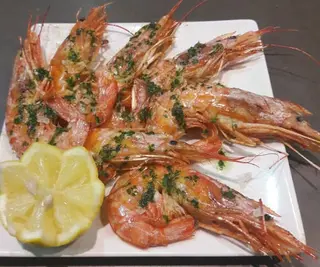 Tapa De Gambes A La Planxa