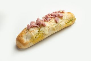 Pan De Ajo Con Queso Y Jamón