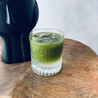 Elderflower Matcha Tonic