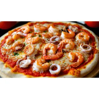 Seafood Pizza