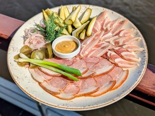 Тарілка під міцне (450g)