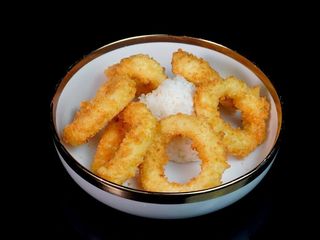 Kalmar w panko z ryżem 6 szt.