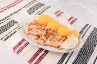 File de șalău prăjit sau la grătar