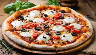 Origan-Pizza Sicilienne