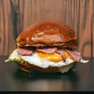 Пастрами бургер комбо