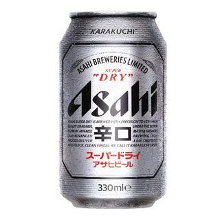 Asahi cerverza Japonesa