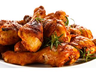 Հավի բդի խորոված