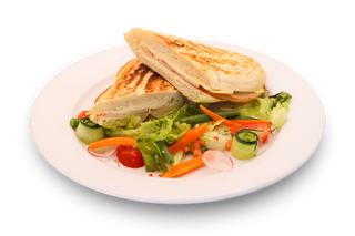 Panini jambon fromage