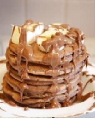 Pancake nutella banane
