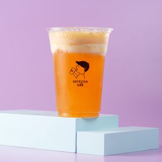 Манго с сырной пенкой 