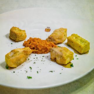 Tronco de merluza con txangurro