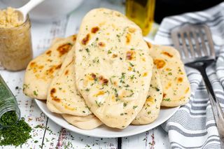 Garlic naan