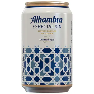 Cerveza Alhambra Especial Sin Lata 33cl.