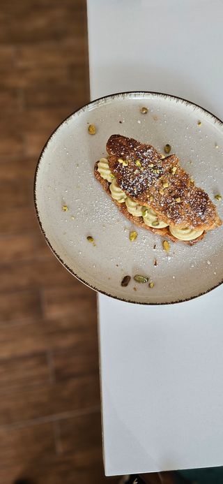 Croissant  pistacja