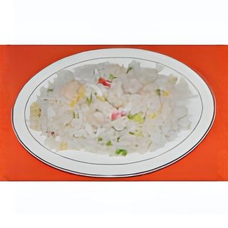 56. Пържен ориз с морски дарове (700г)