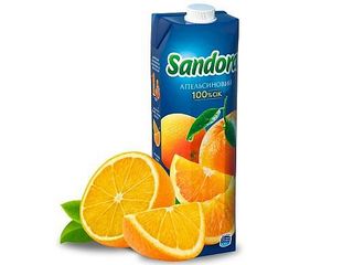 Сік "Sandora" Апельсиновий (1лl)