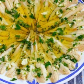 Tapa Fría De Boquerones En Vinagre