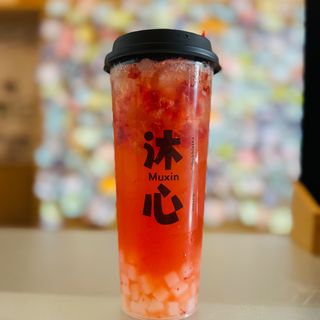 Tè fragola fresca con limone