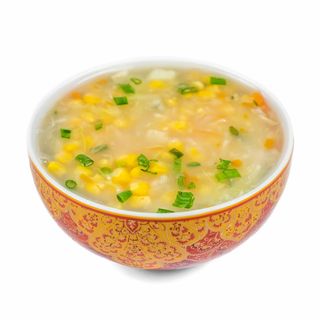Sweet Corn Chicken Soup