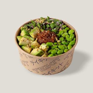 FLAMED AVOCADO POKE