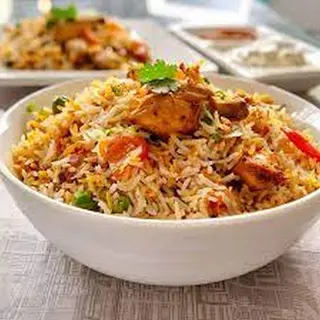 Chicken Biryani + Soda