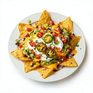Queso Nachos z kurczakiem