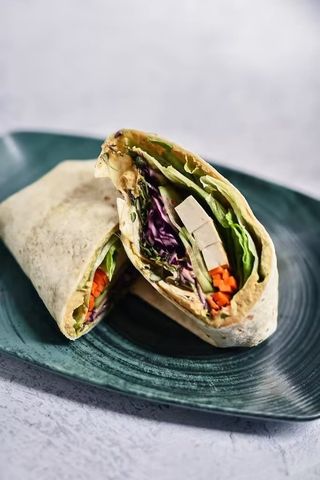 Vege tofu wrap	