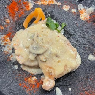 Lovačke šnicle u sosu od šampinjona 300gr