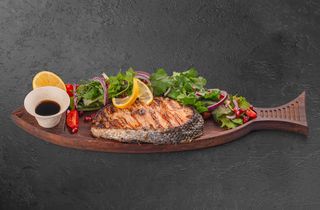 Лосось на гриле (350г)