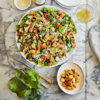 Chicken Caesar salad