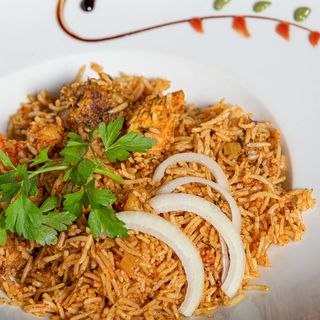 Biryani especial Papadam