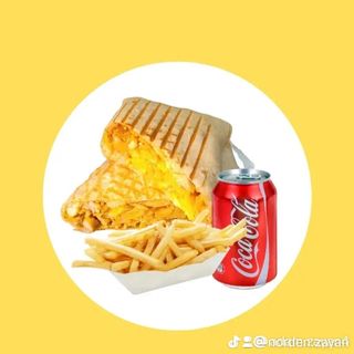 Menú taco gratinado