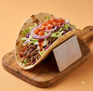 Tacos con manzo